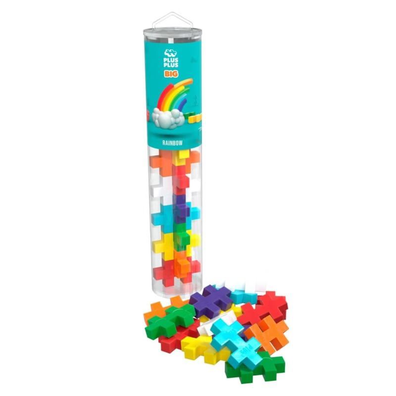 Tube big ++ arc-en-ciel 15 pièces (Plus Plus) - Couverture