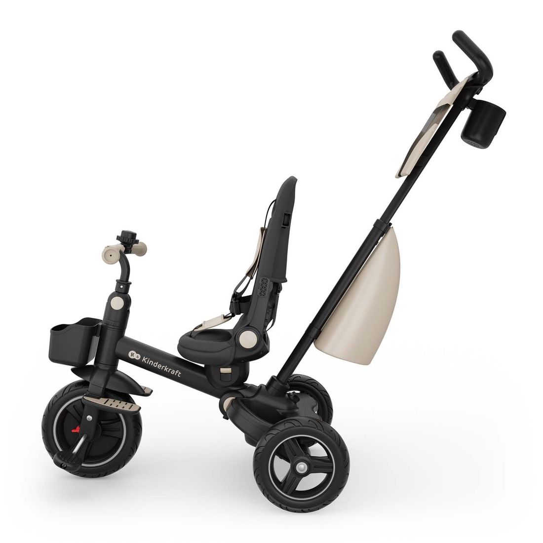 Tricycle pour enfants SPINSTEP 2 PLUS beige (Kinderkraft) - Image 7