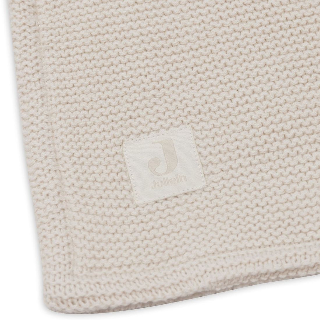 Couverture en polaire Basic Knit Oatmeal (75 x 100 cm) (Jollein) - Image 7