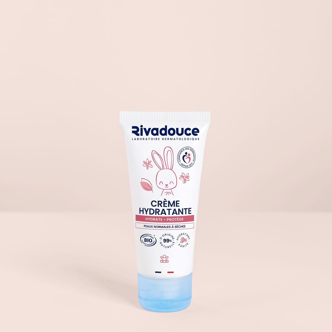 Crème Hydratante Bébé 50ml - Soin - Peaux sensibles - Certifié bio et 99% d'ingrédients naturels - Rivadouce (rivadouce) - Couverture