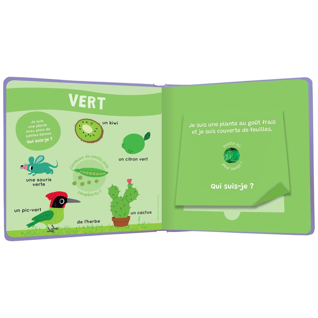 Mon livre des odeurs et des couleurs Le Jardin (Auzou Editions) - Image 2