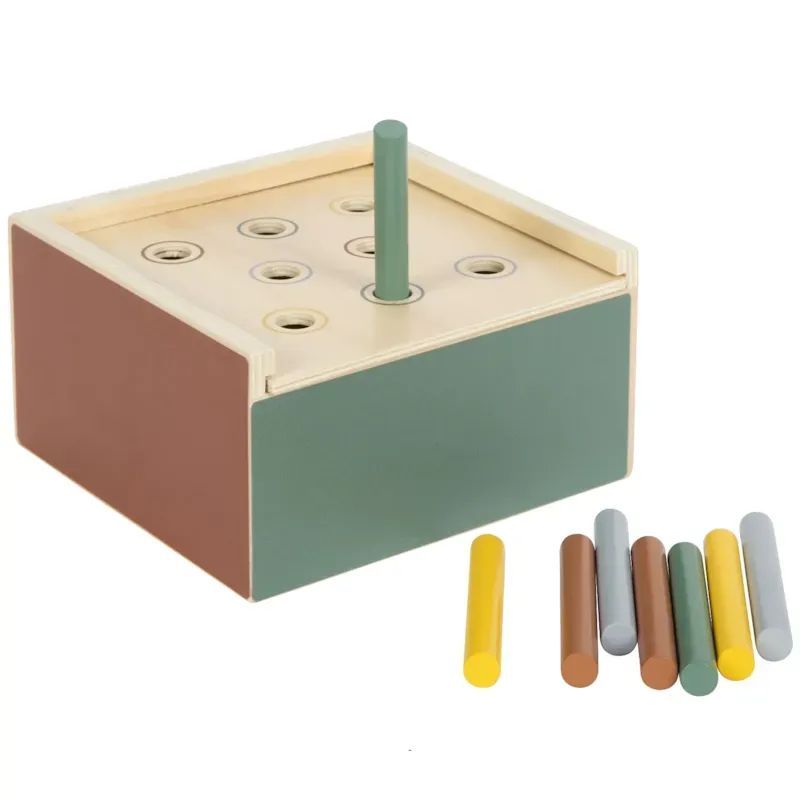 Jeu d'encastrement montessori (Small foot company) - Image 3