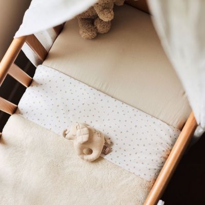 Couverture en polaire Basic Oatmeal (100 x 150 cm) (Jollein) - Image 2