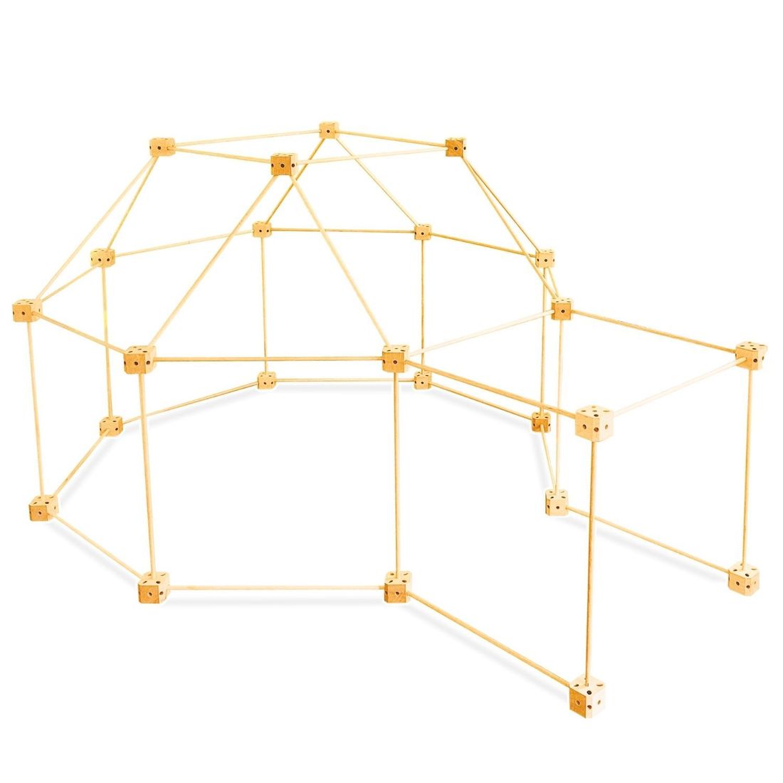 Kit de construction cabane d'intérieur 1001 Cabanes - Pack Ecureuil 72 pièces (Sarbakane) - Couverture
