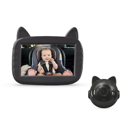 Caméra de surveillance bébé embarqué pour voiture (Babeecam) - Couverture