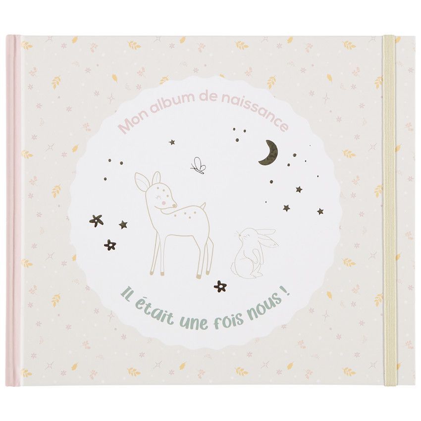 Album de naissance Little Deer - Blanc (Prémaman) - Couverture