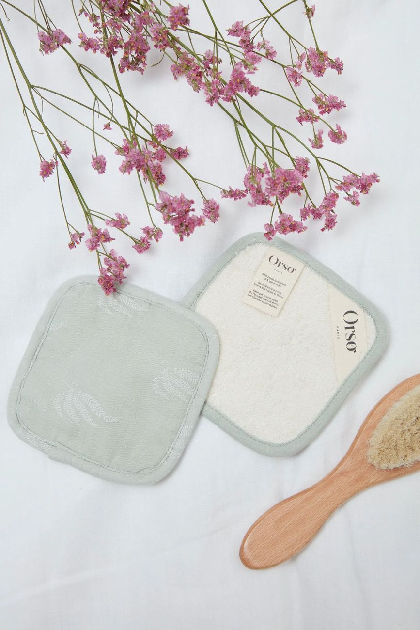 Pack lingettes Fougère Blanc Craie (Orso Paris) - Image 2