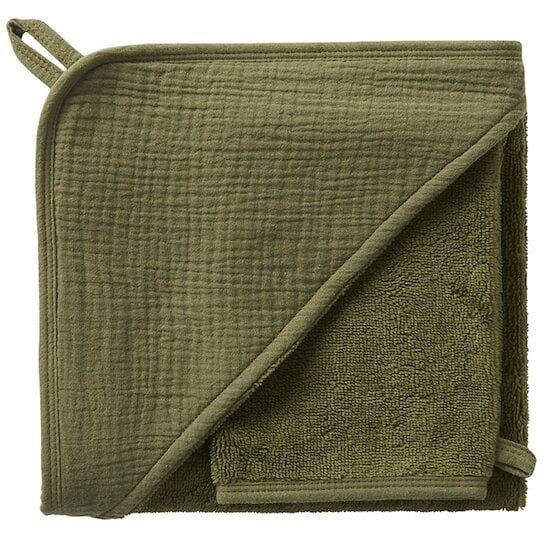 Mix & Match Cape de bain + Gant (Bb&Co) - Couverture