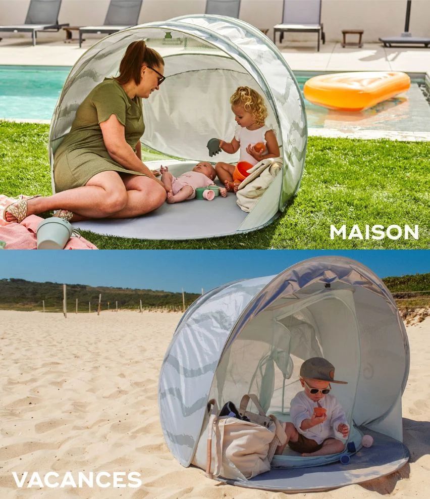 Tente Anti-UV rafraichissante Moov & Protect Green Lagoon (Babymoov) - Image 8