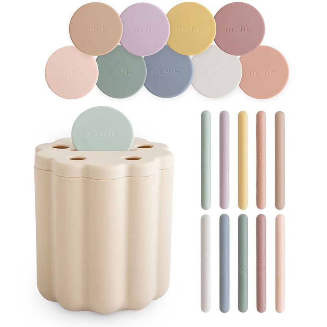 Boîte à formes Coin & Tube (Mushie) - Image 1