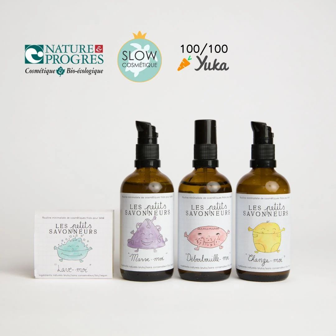 Routine complète hygiène et soins dès la naissance (Les Petits Savonneurs) - Image 1