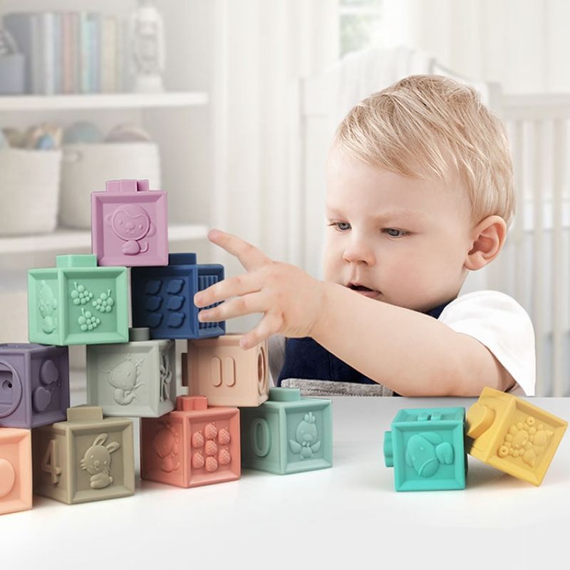 Mes premiers cubes éducatifs (12 pièces) (BABY TO LOVE) - Image 5