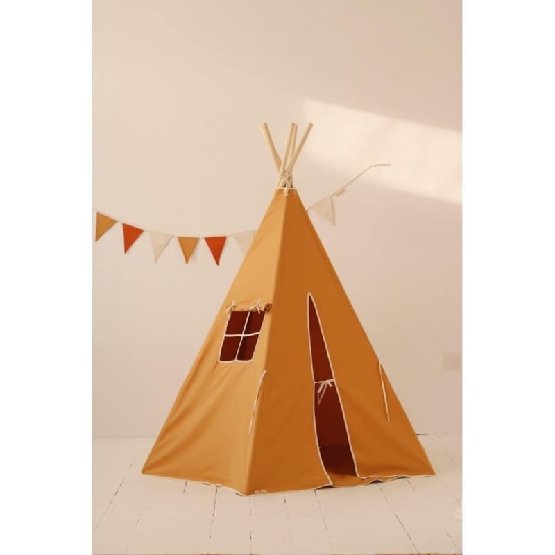 Tente tipi orange ochre (Moi Mili) - Image 2