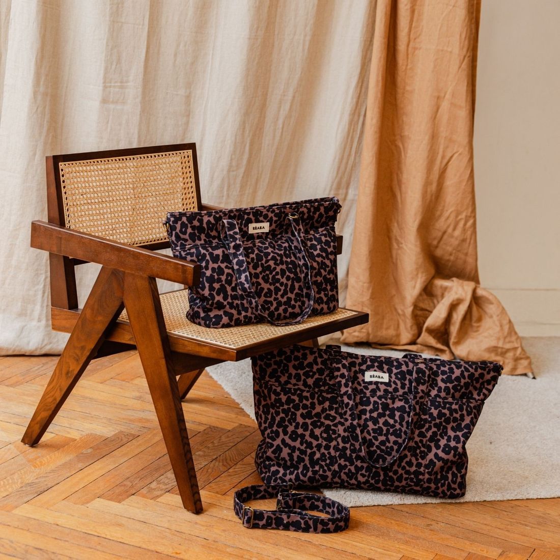 Sac à langer XXL Madrid Léopard (Béaba) - Image 3