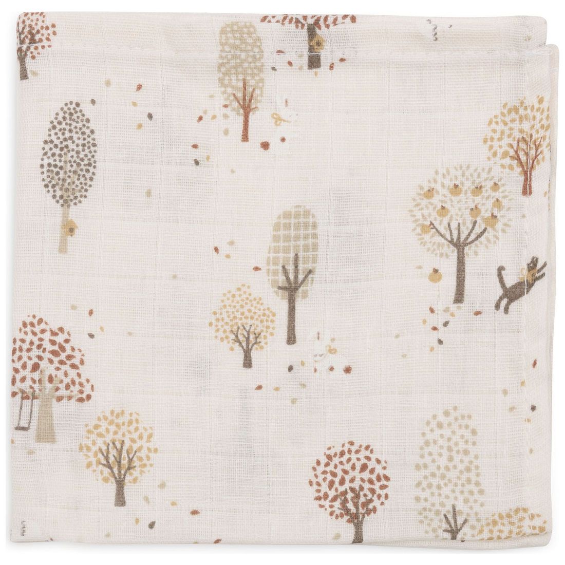 Lot de 3 mini langes en gaze de coton Tiny Park (31 x 31 cm) (Jollein) - Image 7