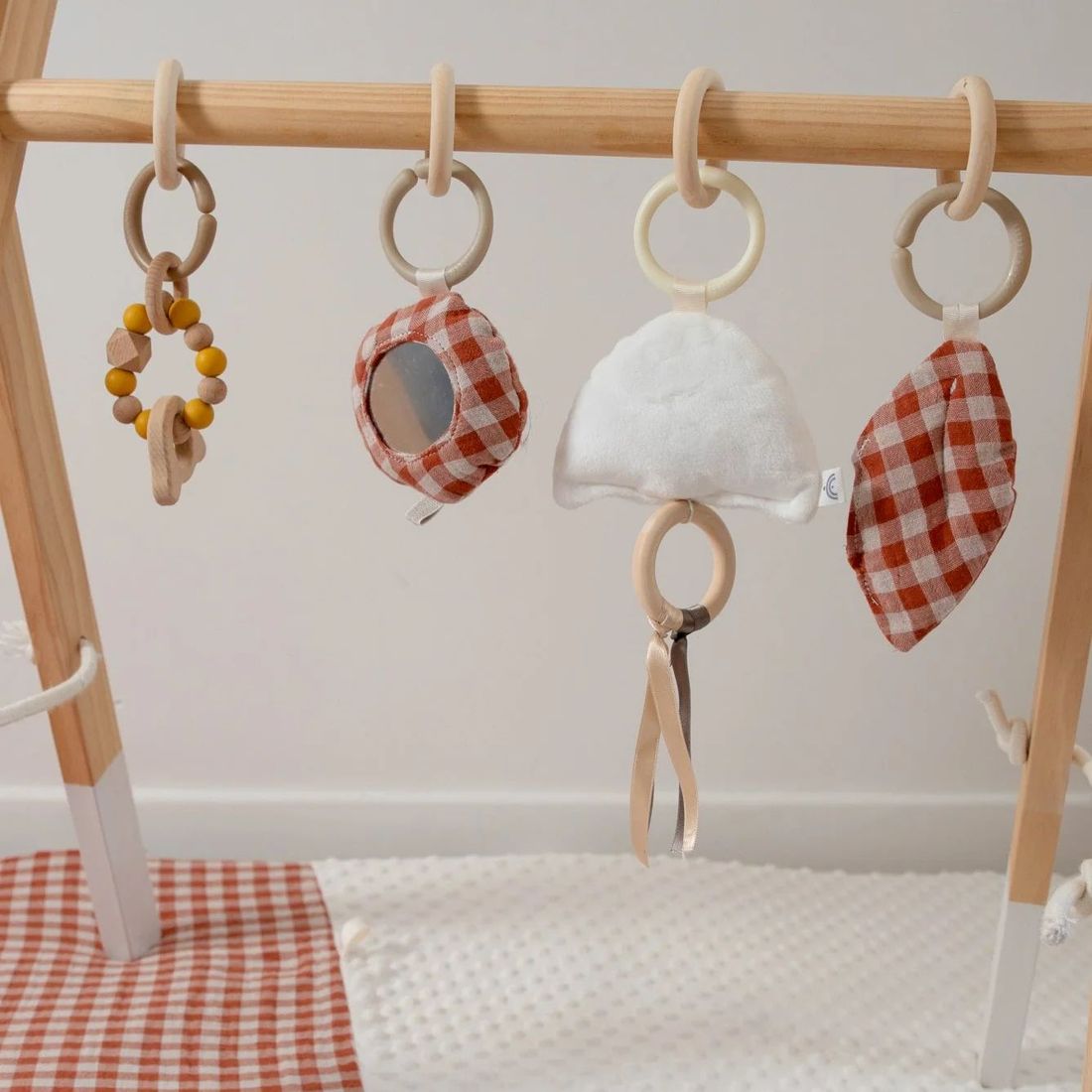 Arche Montessori en bois + 4 suspensions (Mervei) - Image 2