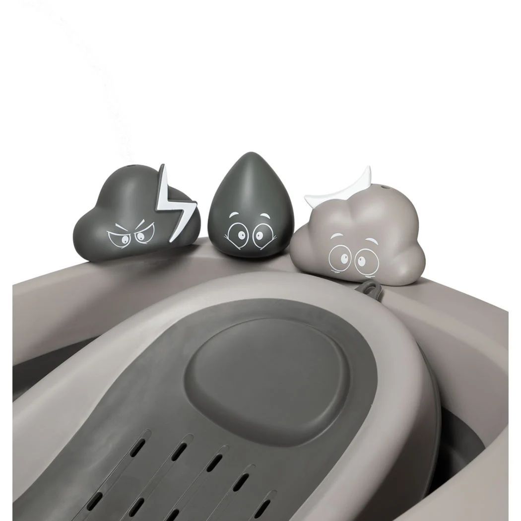 Baignoire + transat + rinceur + 6 jouets de bain (Twistshake) - Image 1