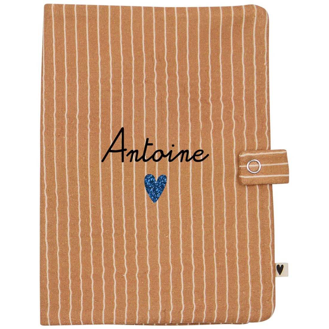 Protège carnet de santé Rayures Fines (personnalisable) (Atelier Wagram) - Image 7