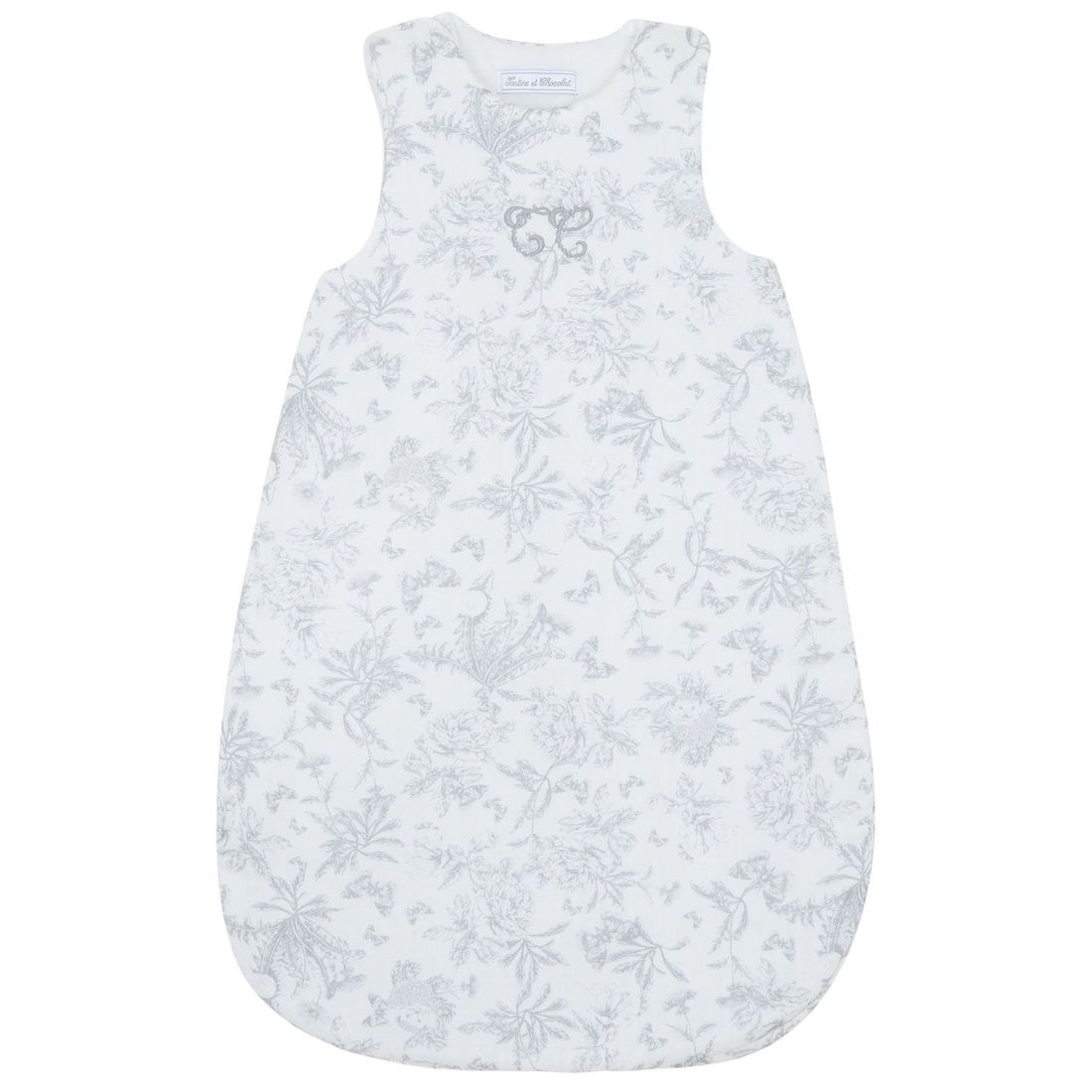 Gigoteuse mi-saison / 4 saisons Toile de Jouy gris TOG 2 (3-9 mois) (Tartine et Chocolat) - Couverture