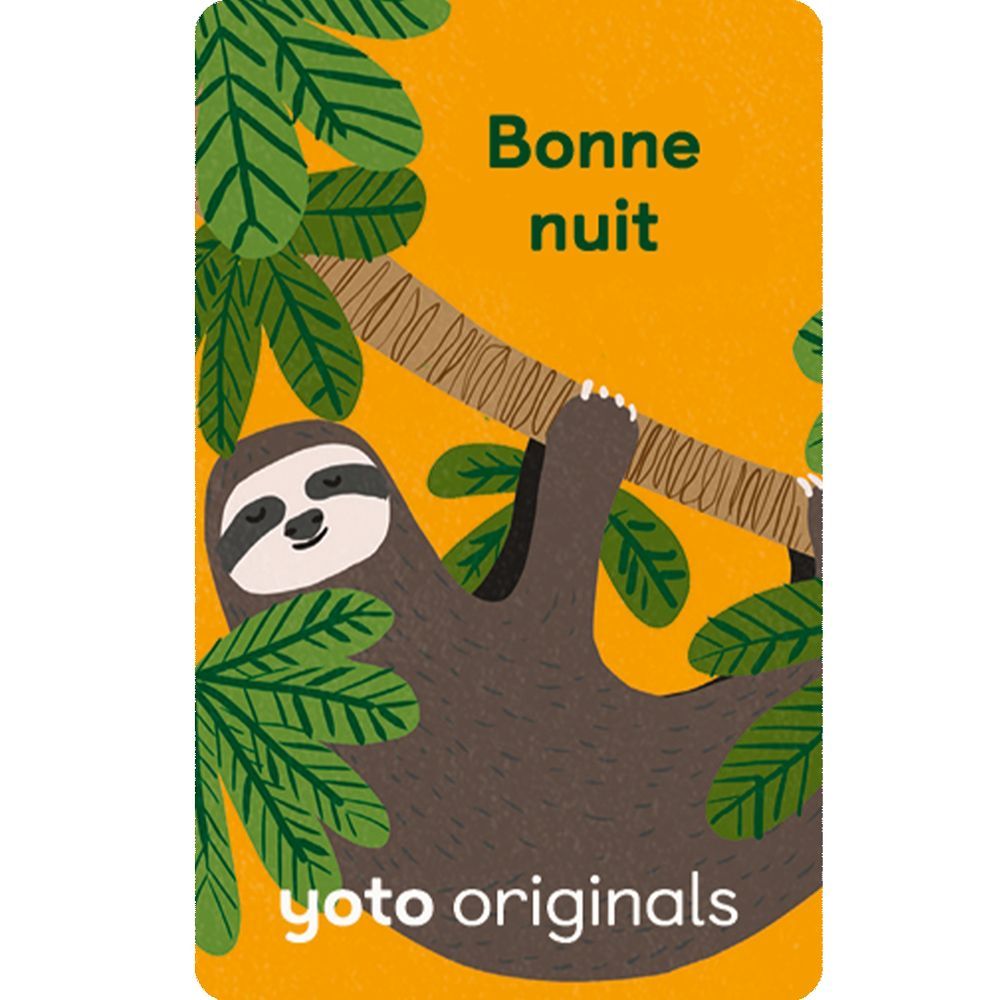 Carte Bonne nuit pour Yoto Player et Mini (Yoto) - Couverture