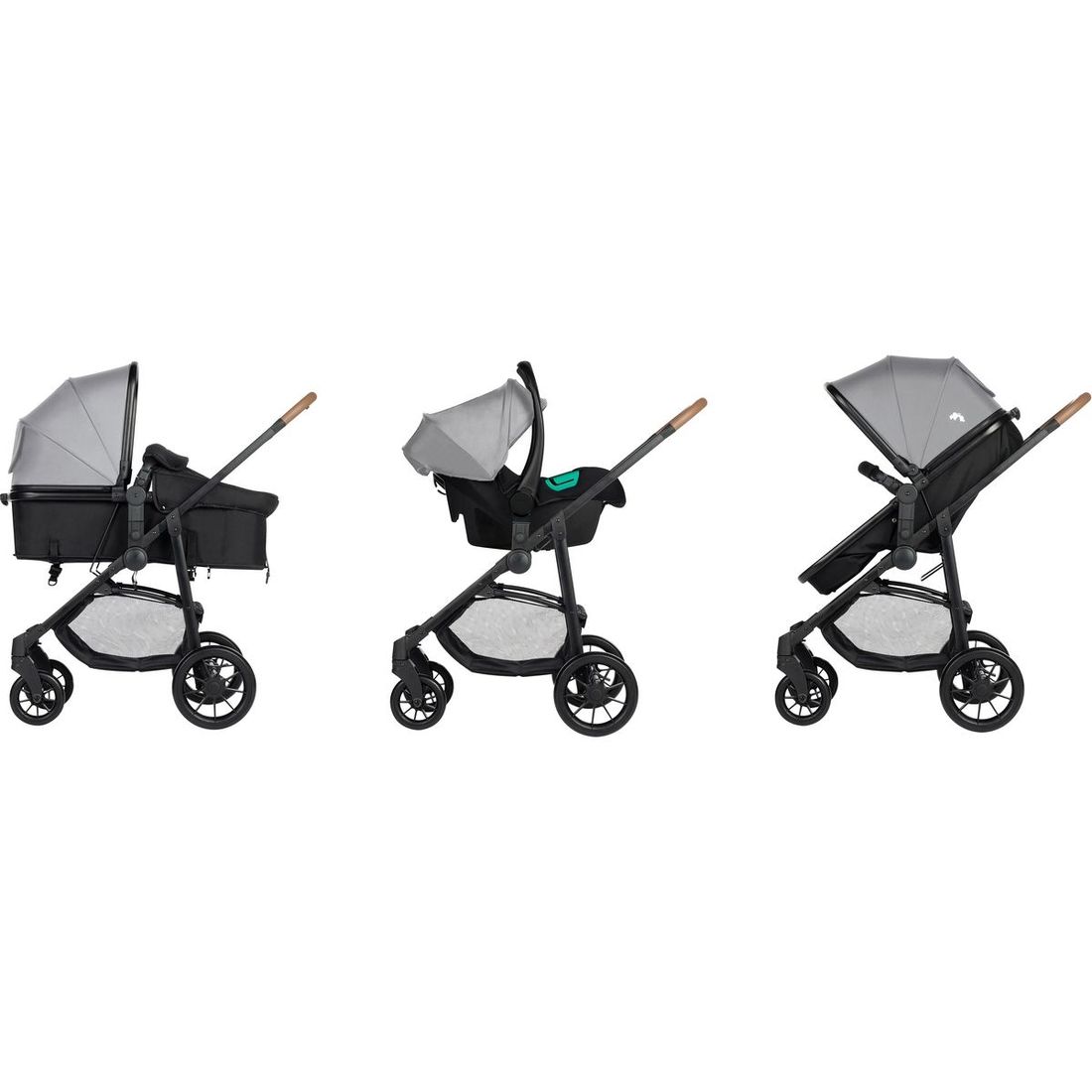 Poussette 3 en 1 Haze Trio Tinted Gray (Bébé Confort) - Image 1