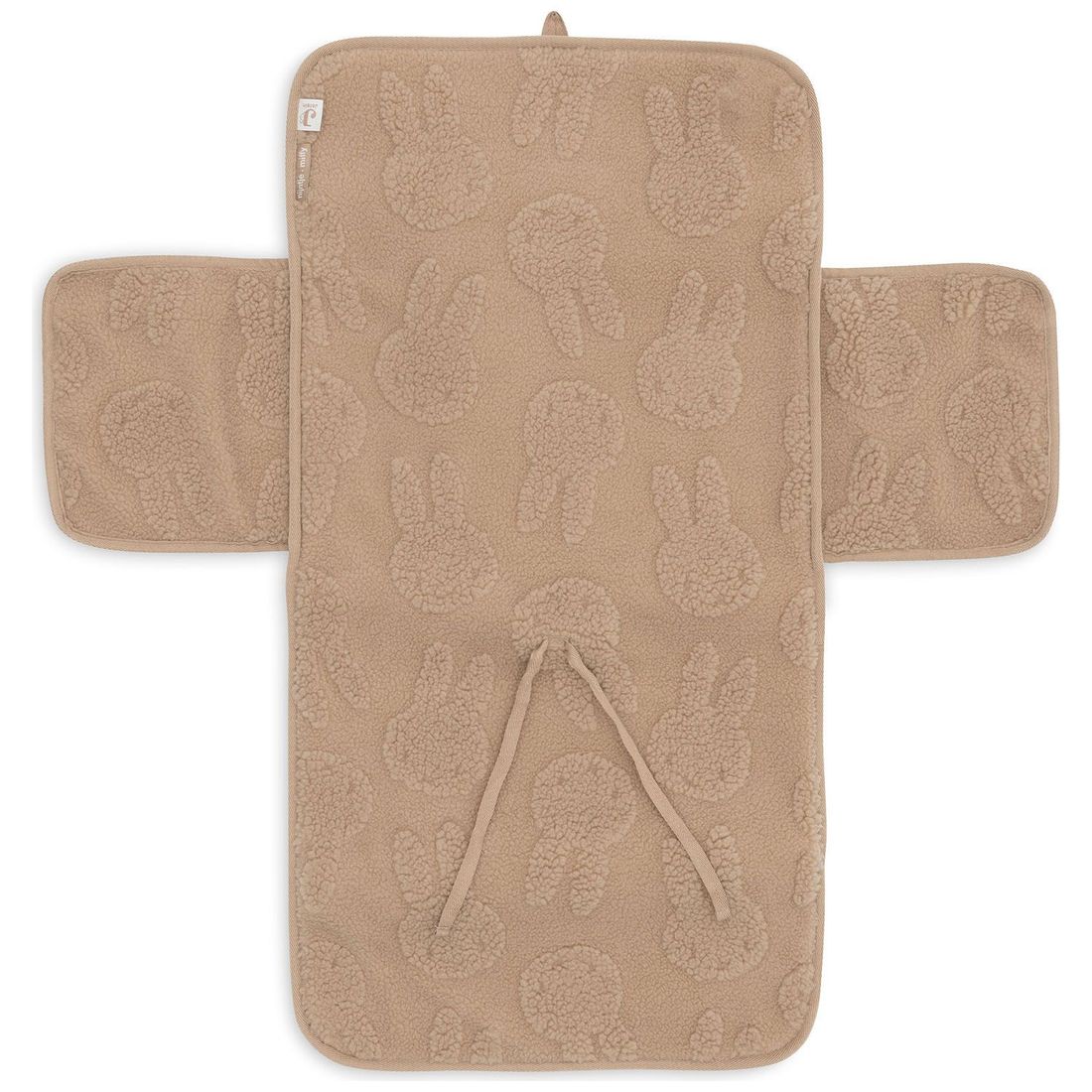 Tapis à langer nomade Miffy Jacquard Teddy Biscuit (Jollein) - Image 4