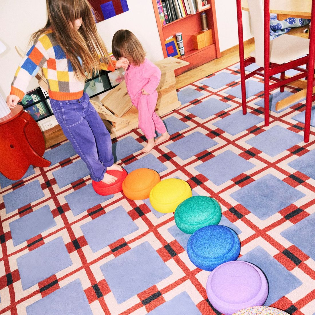 Jeu de motricité Stapelstein Rainbow Set classic (Stapelstein) - Image 3