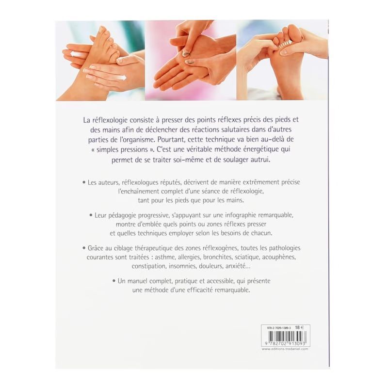 Réflexologie pour les mains et les pieds (Éditions Le Courrier Du Livre) - Image 1
