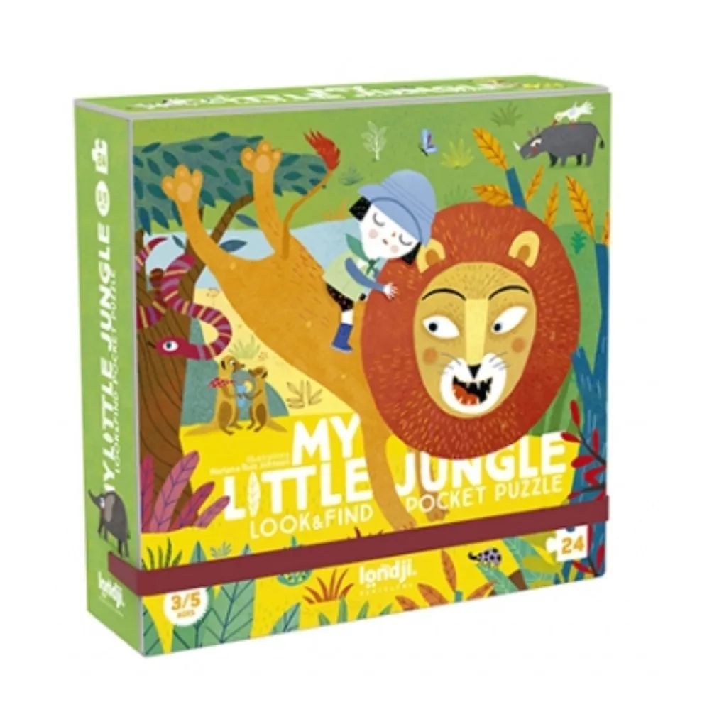 Londji - Puzzle My little Jungle - 24 pièces (Londji) - Couverture