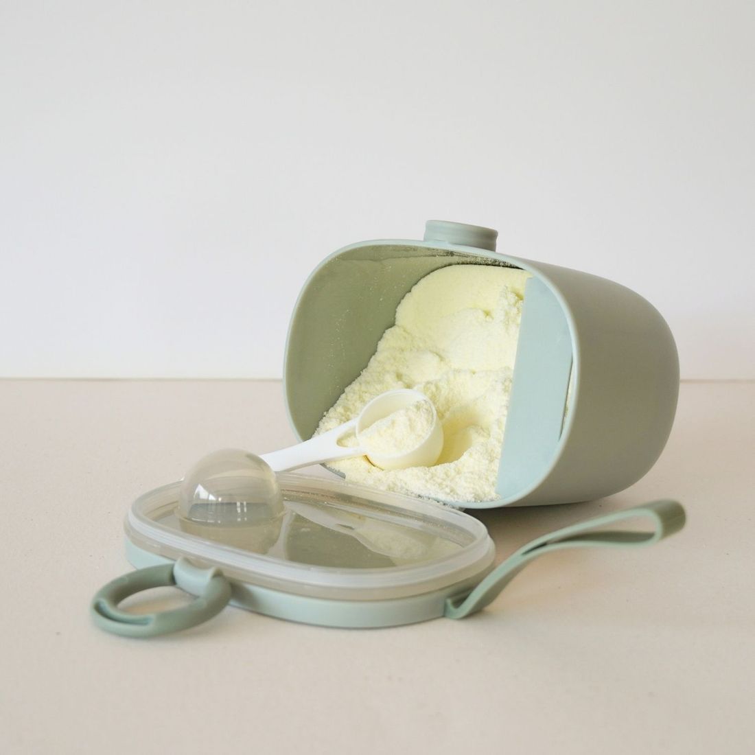 Boîte de conservation du lait en poudre Jade (500 ml) (Bo Jungle) - Image 5