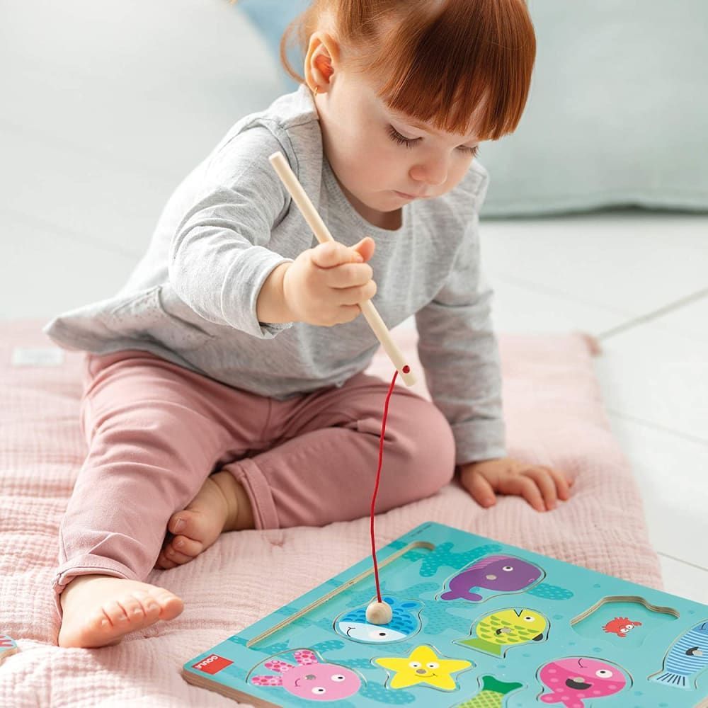Puzzle Pêche à la ligne (10 pièces) (Goula) - Image 1
