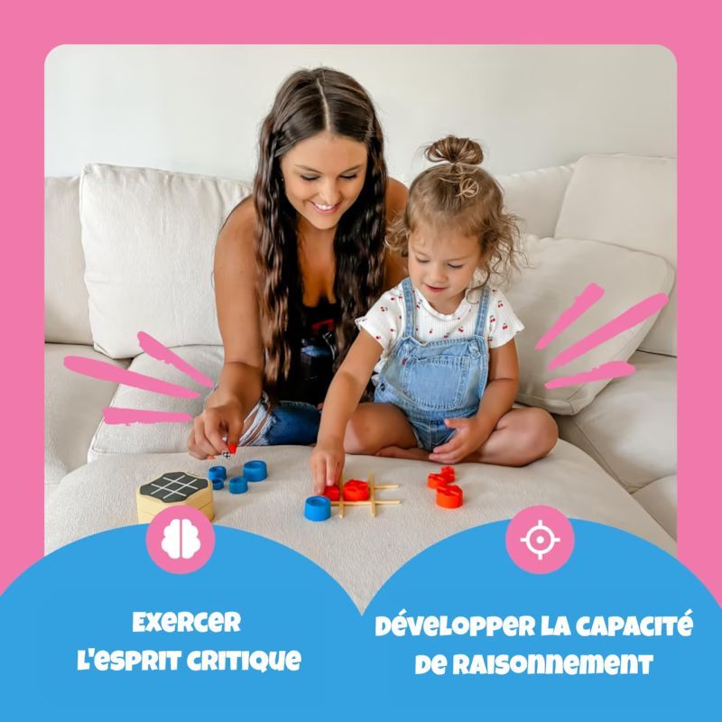 Giiker tic-tac-toe (pink) (GiiKER) - Image 1
