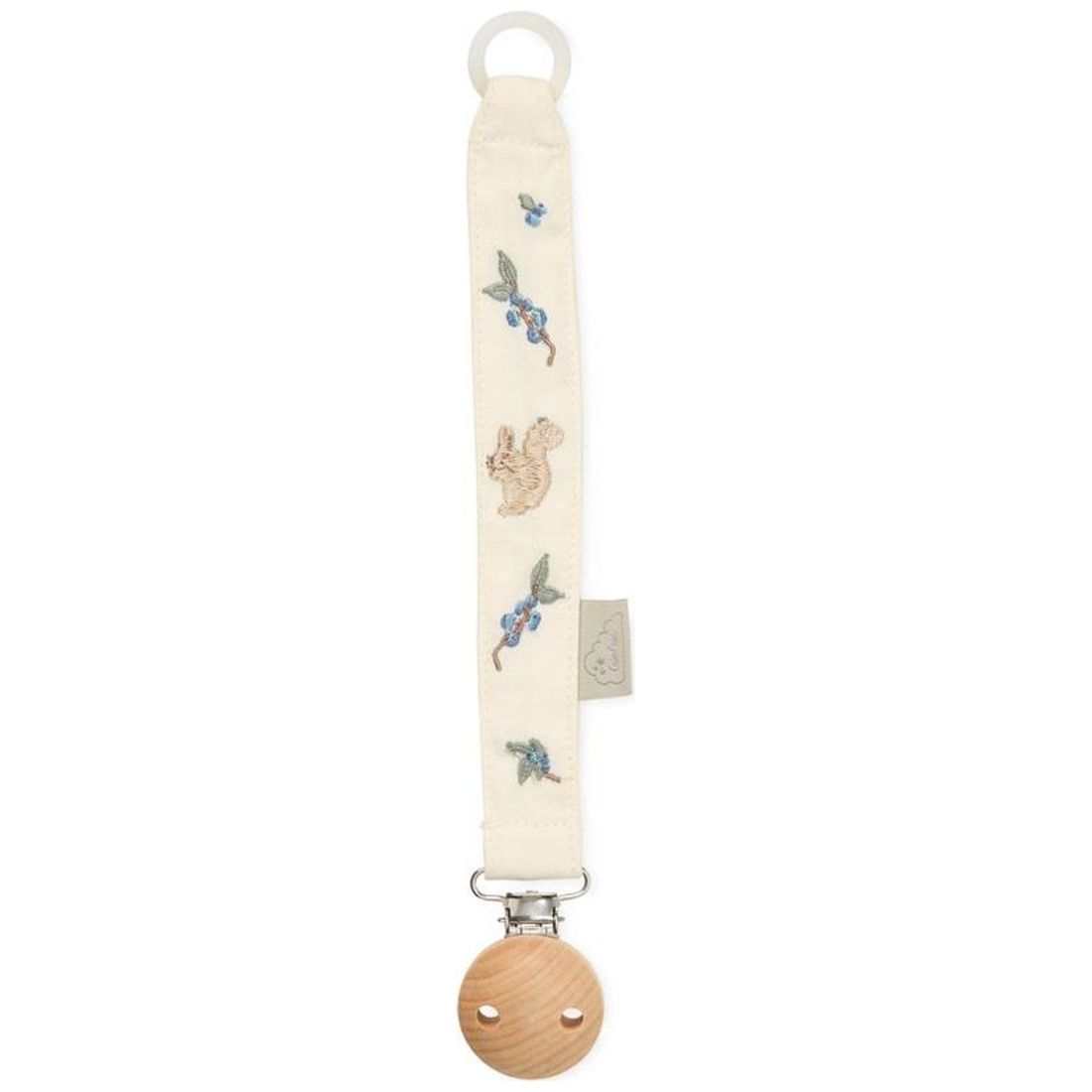 Attache sucette brodé Blueberries (22 cm) (Cam Cam Copenhagen) - Couverture
