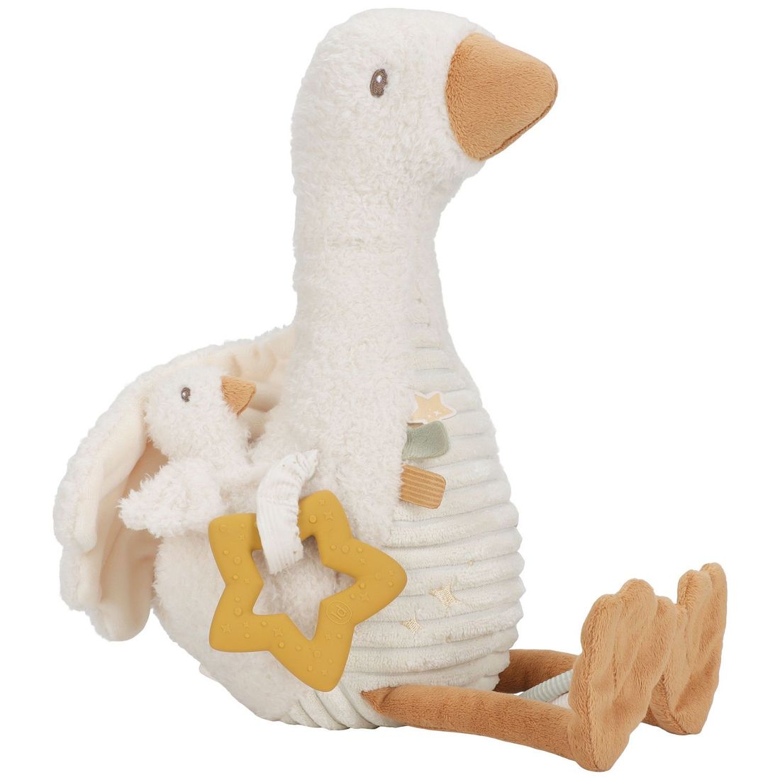 Peluche d'activités Oie Newborn (Little Dutch) - Image 7