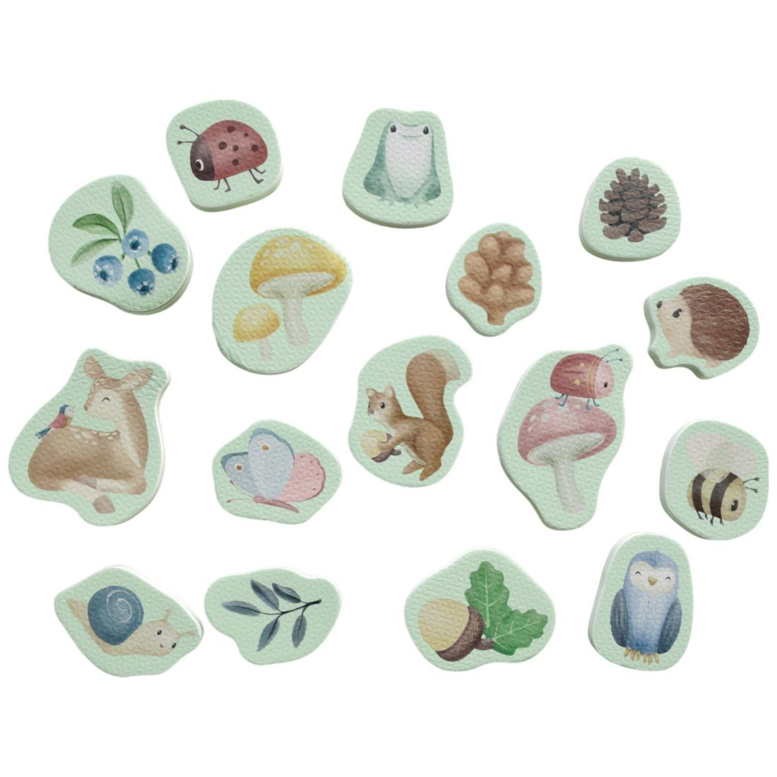 Stickers de bain en mousse Forest Friends (Little Dutch) - Image 7