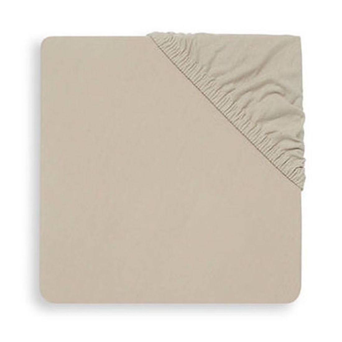 Drap Housse Jersey En Coton Beige (Jollein) - Couverture