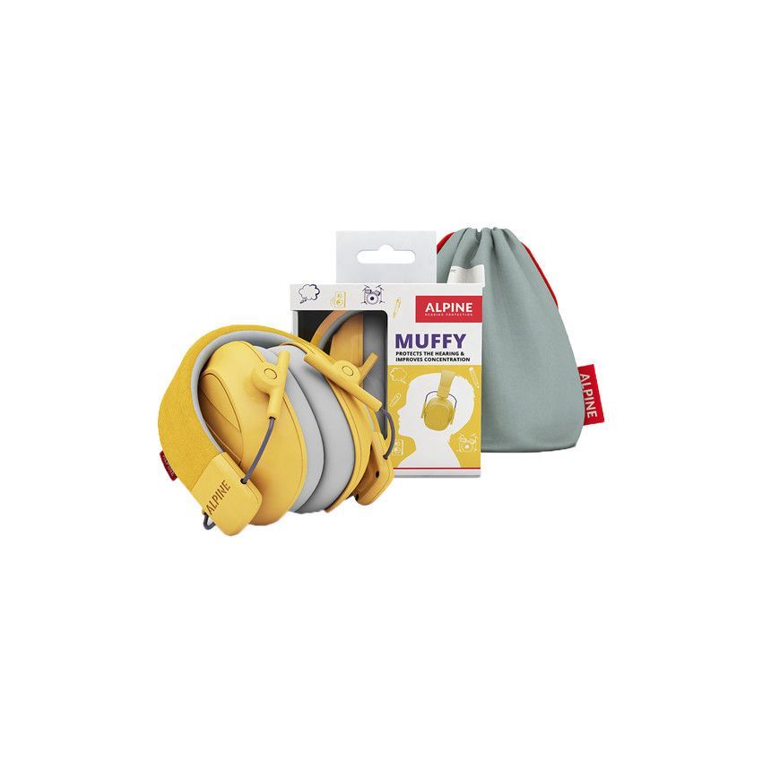 Casque anti-bruit pour enfant Muffy - Jaune - Jaune (Alpine) - Image 2