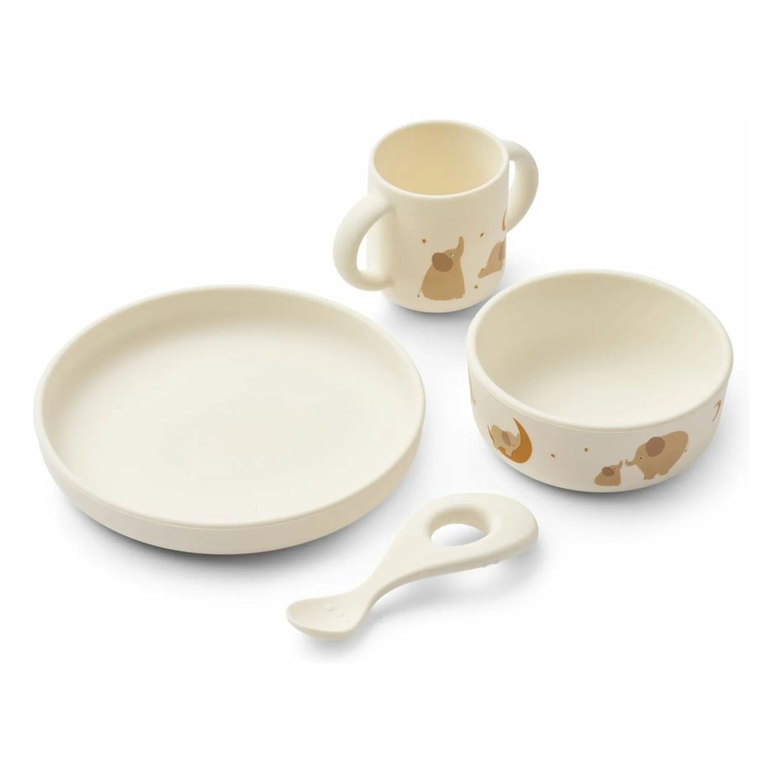 Liewood - Set vaisselle Vivi en silicone - Set de 4 (Liewood) - Image 1