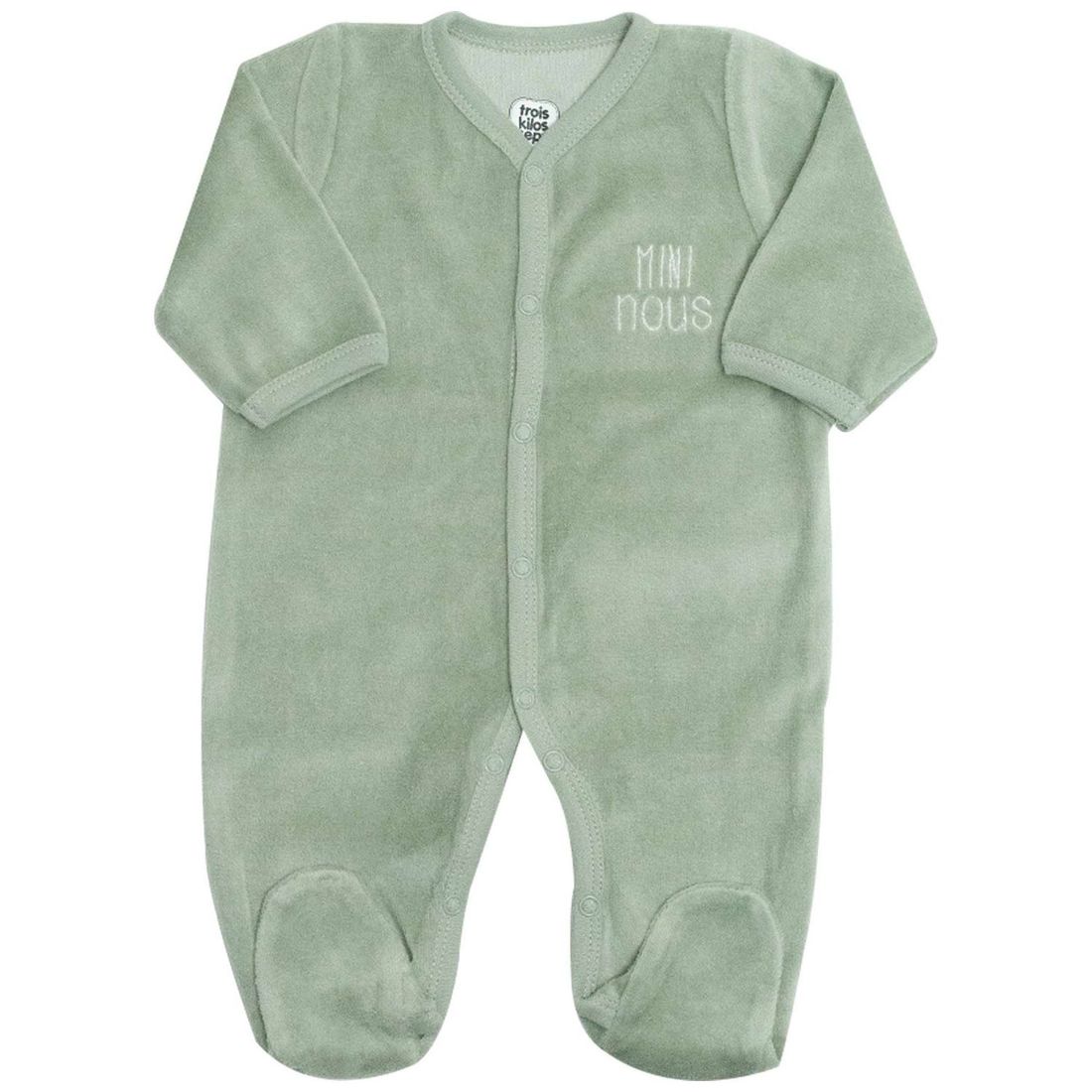 Pyjama Mini nous Olive (3 mois) (Trois Kilos Sept) - Couverture