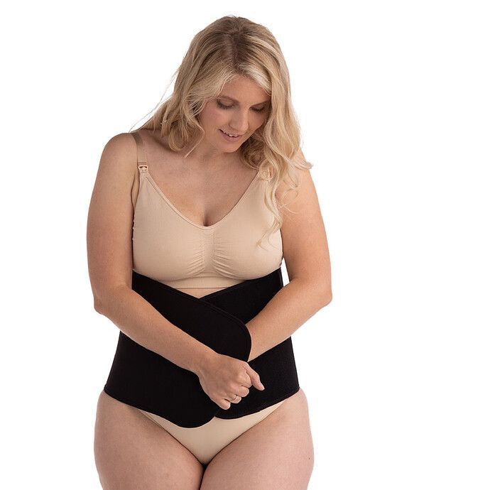 Gaine Abdominale Post-grossesse Noir - S/M (Carriwell) - Image 4