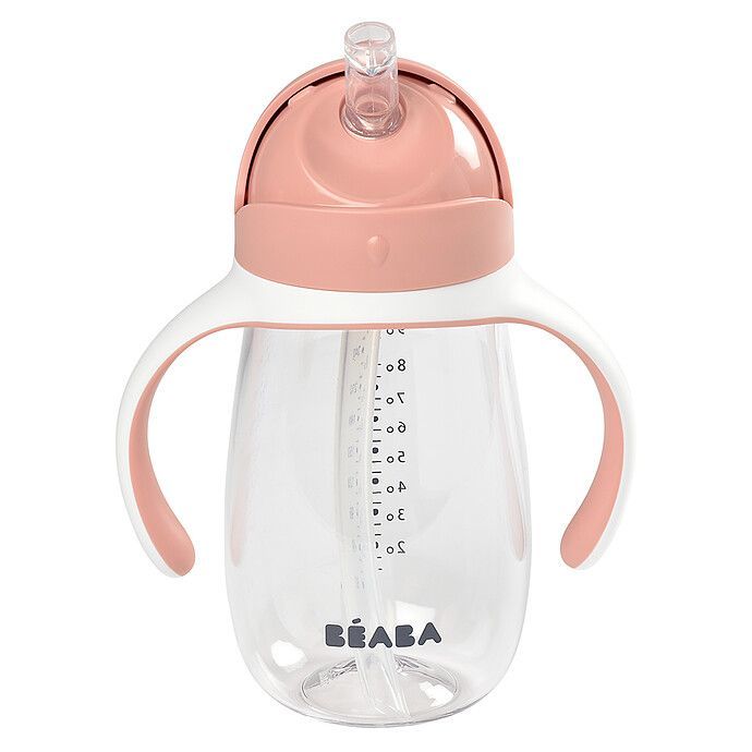 Tasse Paille Old Pink - 300 ml (Béaba) - Image 2