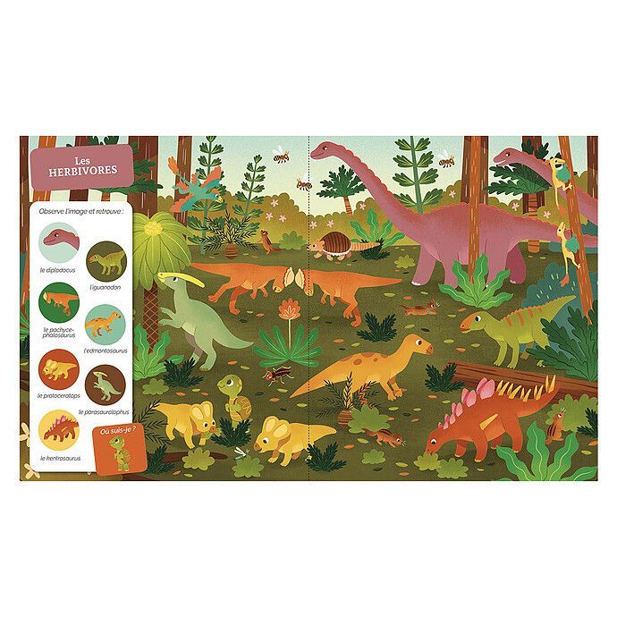 Cherche et Trouve - Les Dinosaures (Auzou) - Image 1