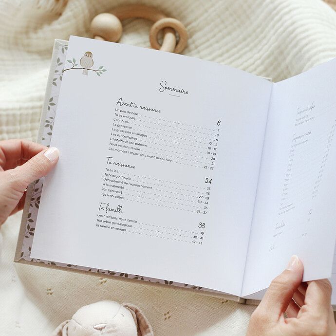 Livre Souvenirs de Bébé Première Année (Zü) - Image 3