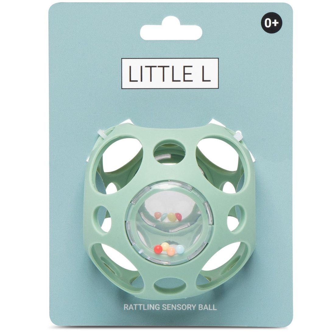 Balle sensorielle Hochet bleu (Little L) - Image 9