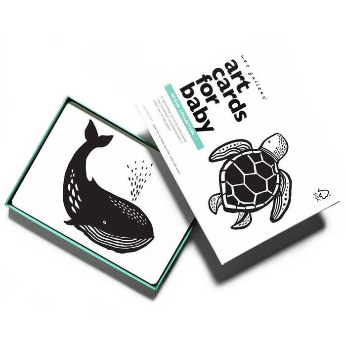 Cartes imagier animaux - océan (Wee Gallery) - Couverture