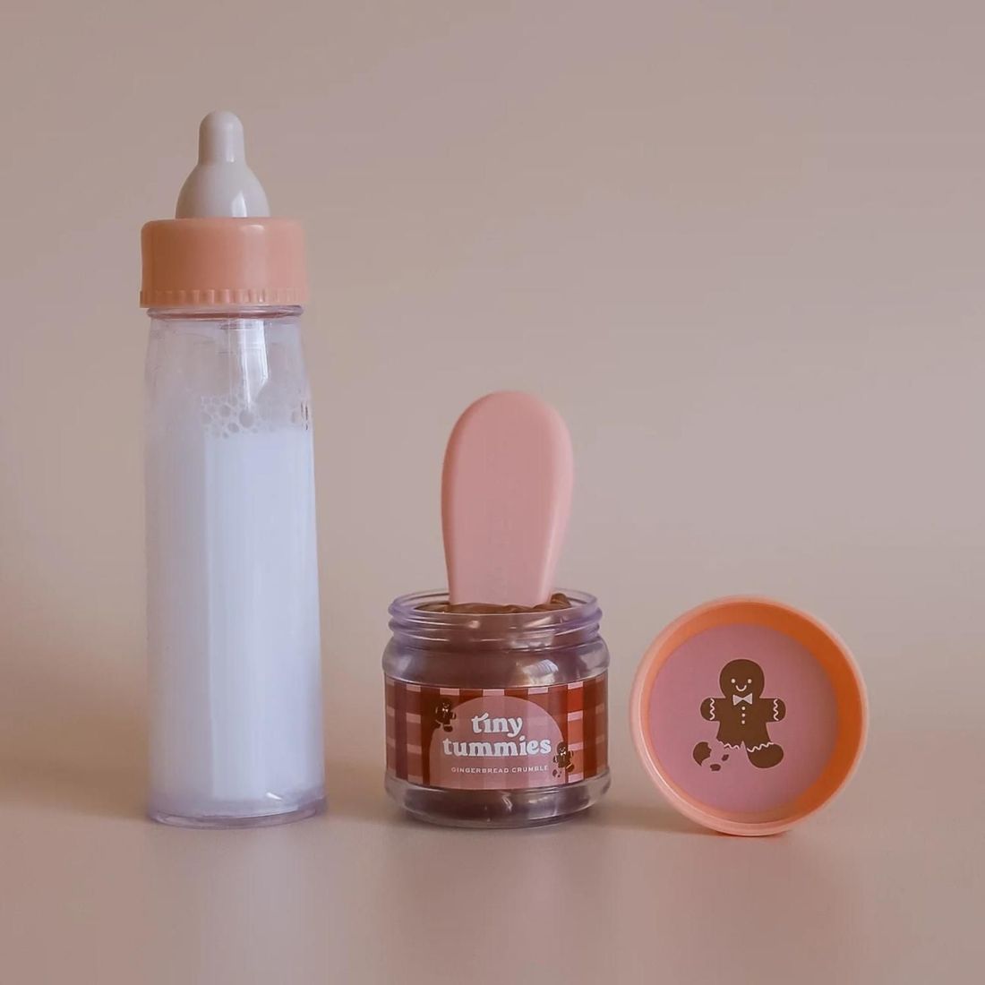 Coffret repas petit pot et biberon magiques pour poupée Pain d'épices (Tiny Harlow) - Image 2