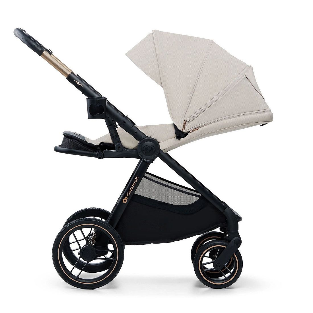 Poussette polyvalente NEA 2 beige (Kinderkraft) - Image 14