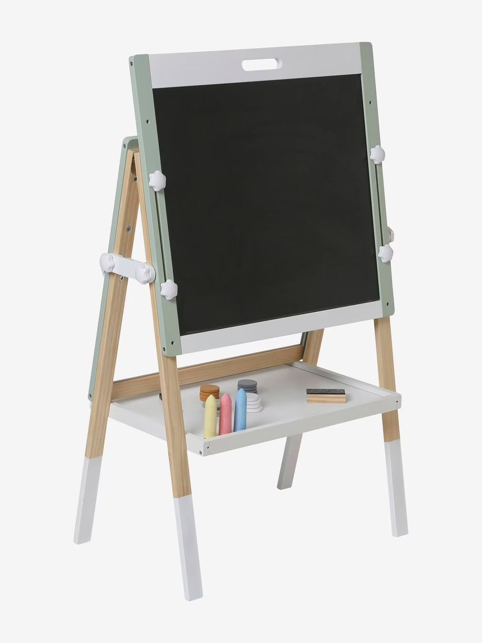 Tableau 4 en 1 en bois FSC® vert (Vertbaudet) - Image 1
