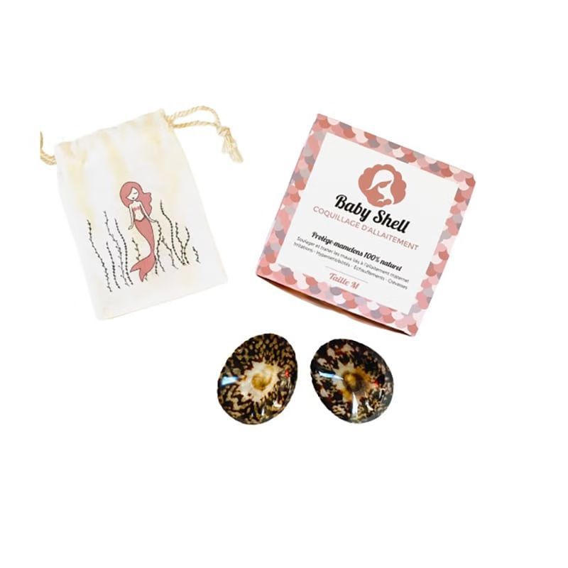 Lot de 2 coquillages d'allaitement (BABYSHELL) - Couverture