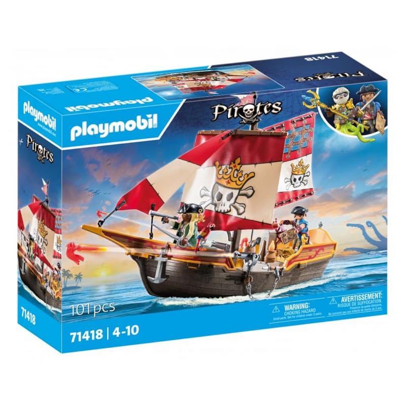 Chaloupe des pirates (Playmobil) - Couverture